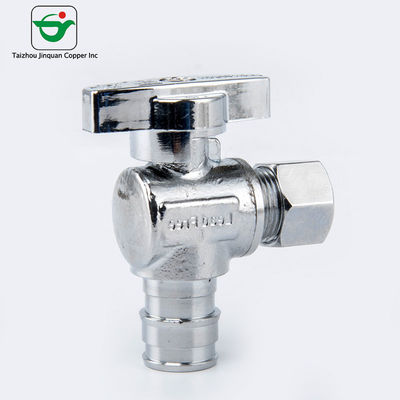 La norme 1/4&quot; de NSF de CUPC » les valves en laiton du robinet X1/2 avec Chrome a plaqué